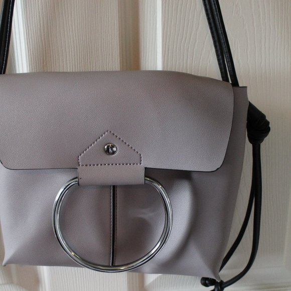 Melie Bianco Grey Purse - Picture 1 of 7
